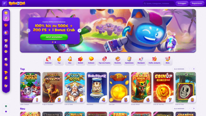RoboCat Casino 1
