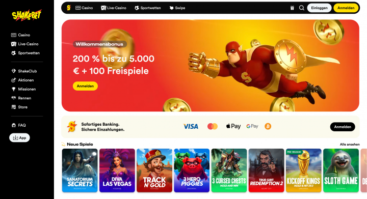 ShakeBet Casino 1