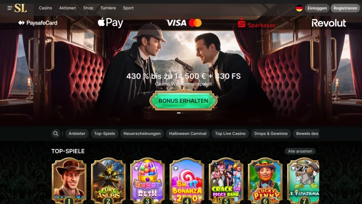 SherLuck Casino 1