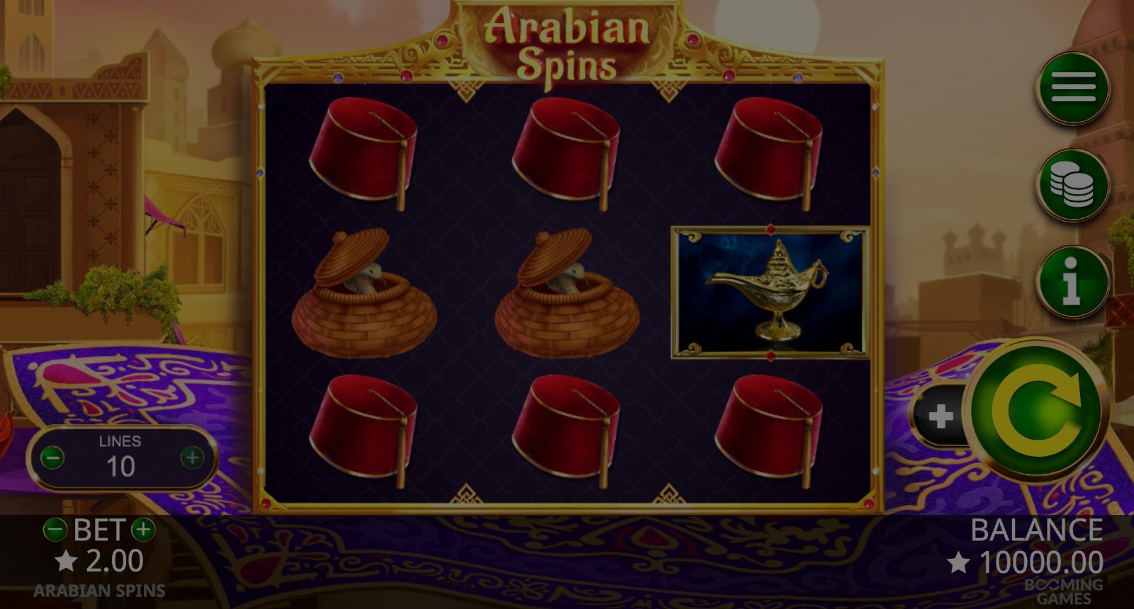 Arabian Spins demo