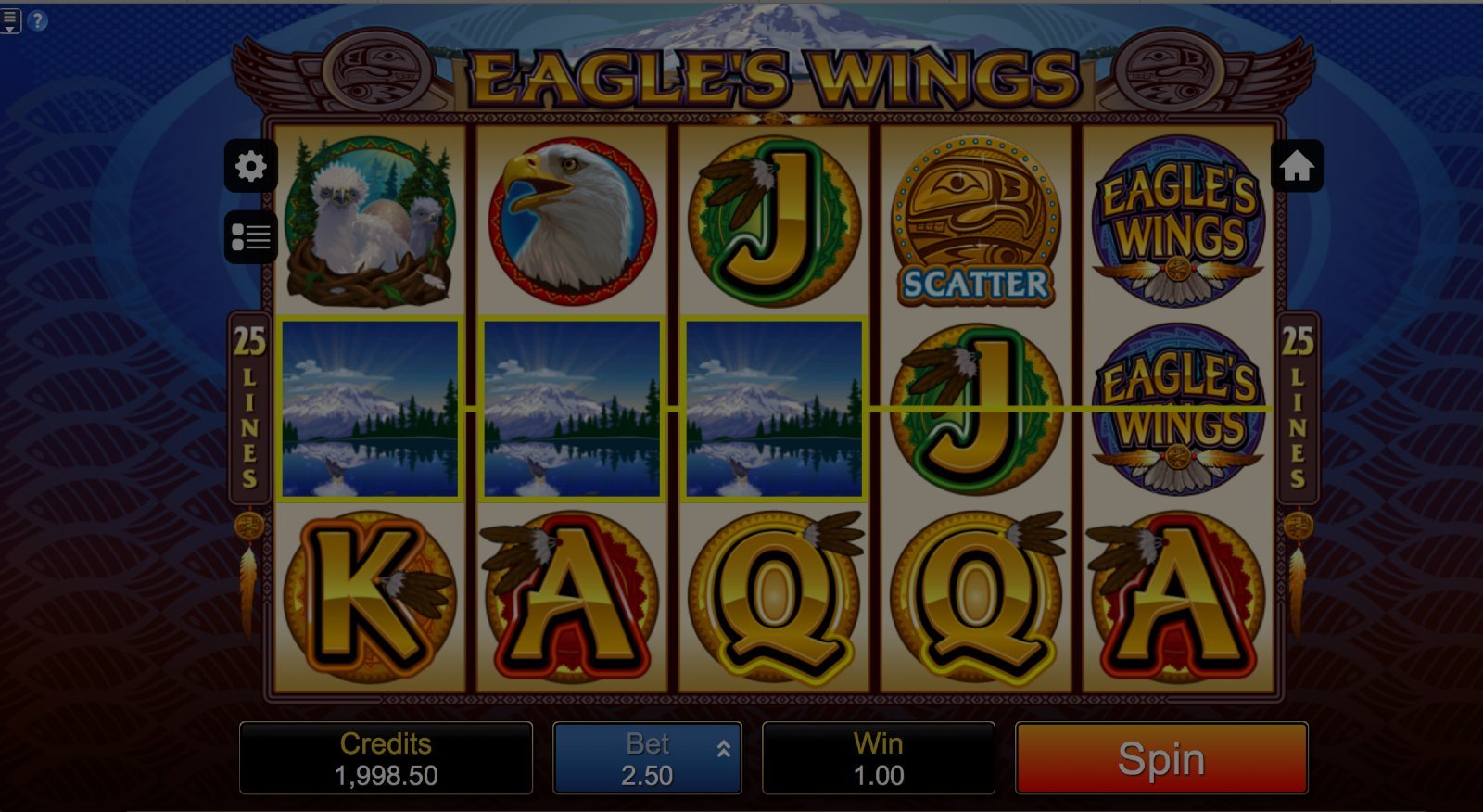 Eagle’s Wings demo