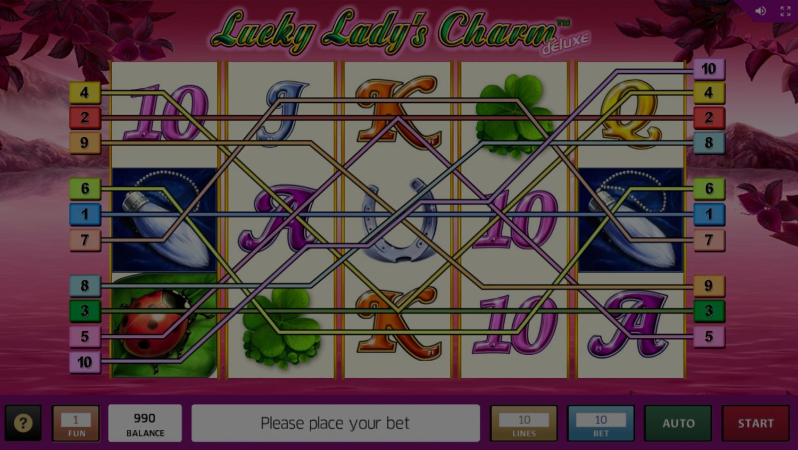 Lucky Lady’s Charm Deluxe demo