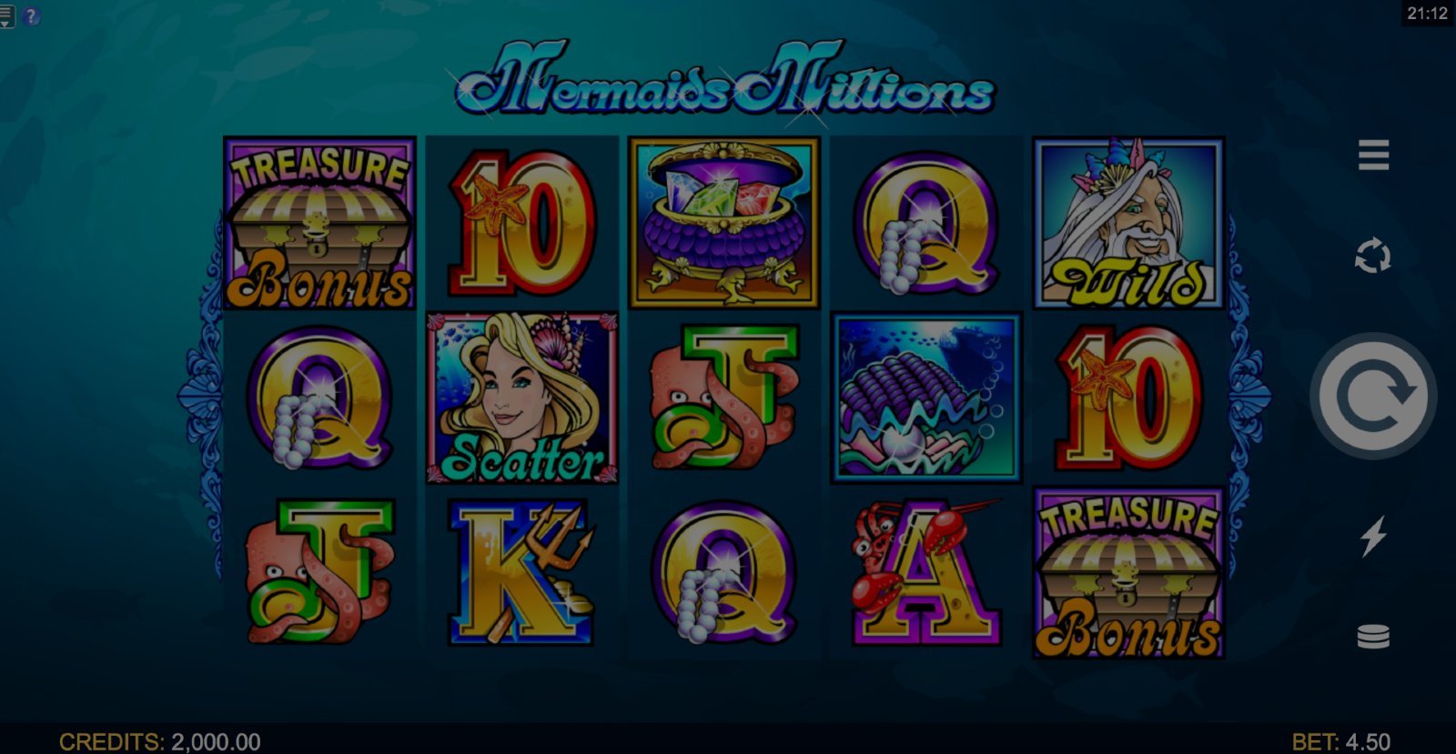 Mermaid’s Millions demo