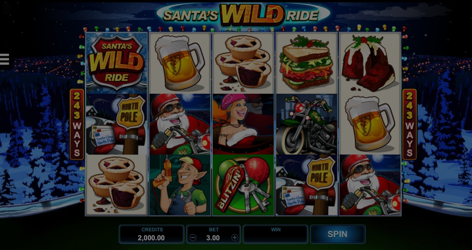 Santa´s Wild Ride demo