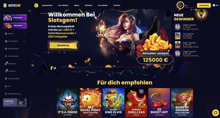 SlotsGem Casino 1