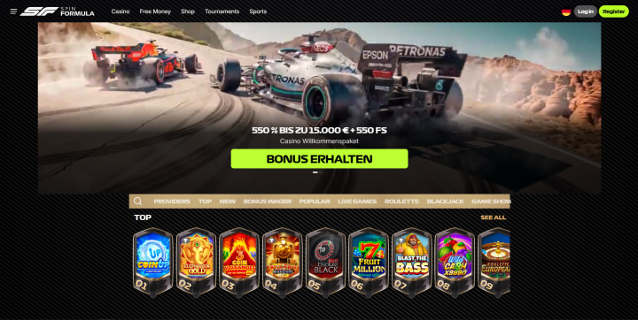 SpinFormula Casino 1