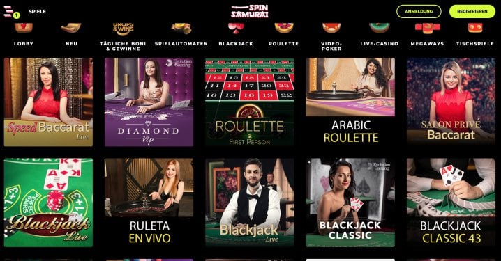 Spin Samurai Casino 4