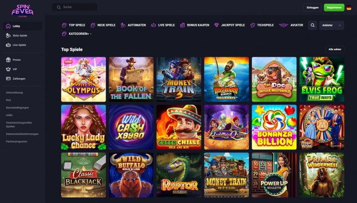 SpinFever Casino 4