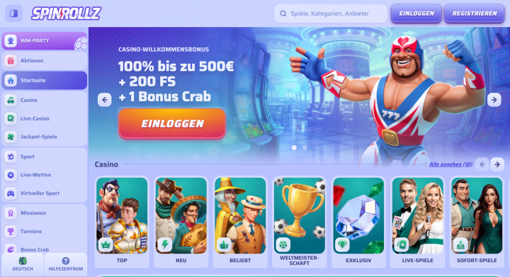 SpinRollz Casino 1