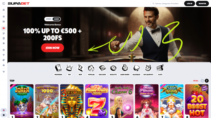 SupaBet Casino 1