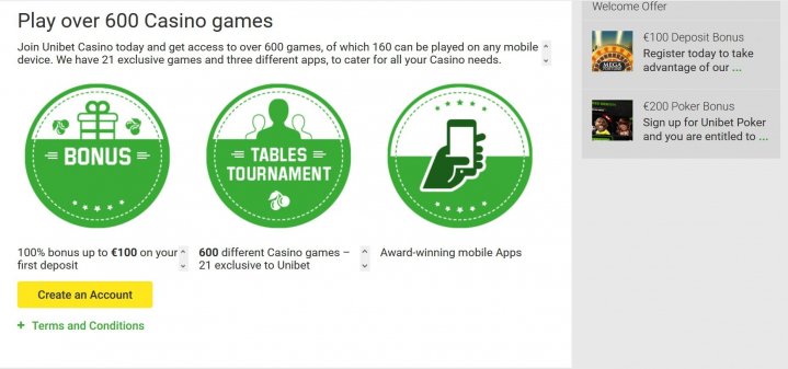 Unibet Casino 3
