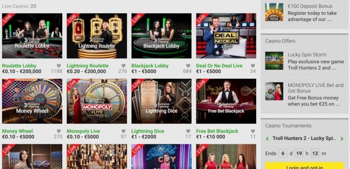 Unibet Casino 5