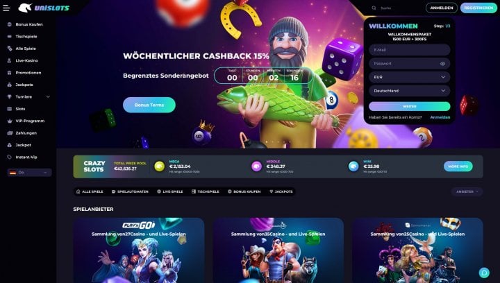 Unislots Casino 1