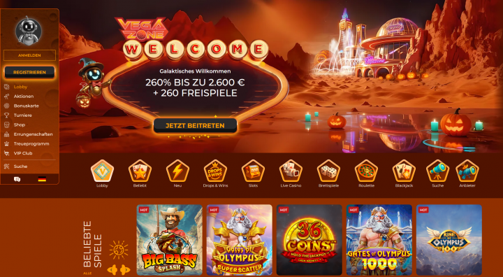 Vegazone Casino 1