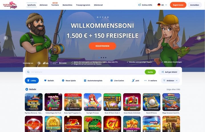Vulkan Vegas Casino | ᐉ Bonus | 2025 Erfahrungen und Test