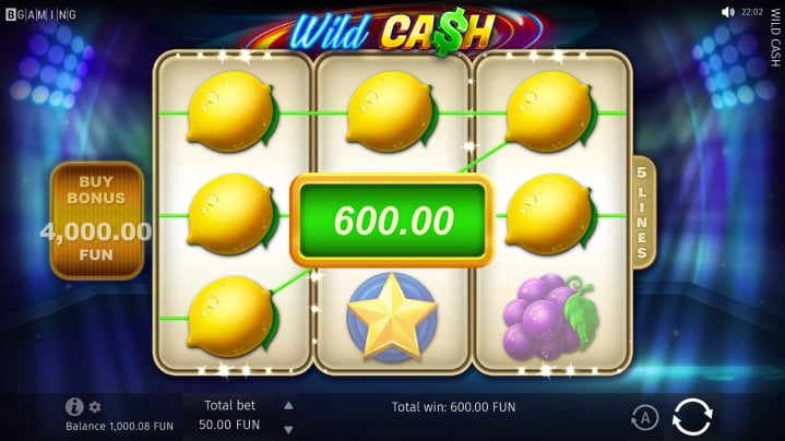 Wild Cash 1