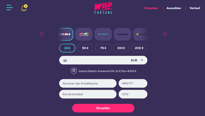 Wild Fortune Casino 10