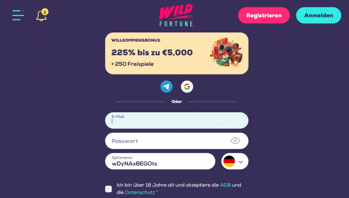 Wild Fortune Casino 2