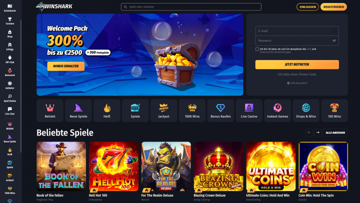 WinShark Casino 1