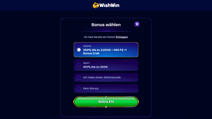 Wishwin Casino 2
