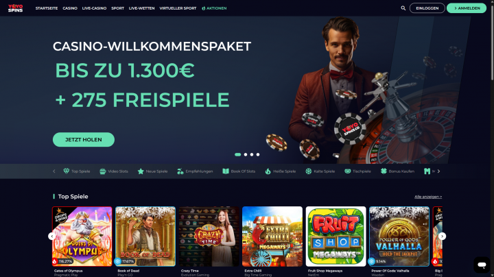 YoYoSpins Casino 1