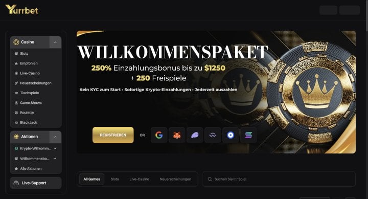 Yurrbet Casino 1
