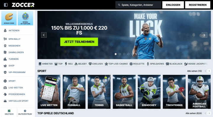 Zoccer Casino 1