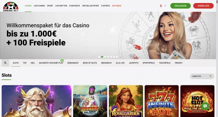 ZodiacBet Casino 1