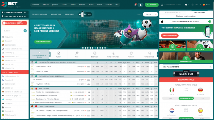 22Bet Casino 9