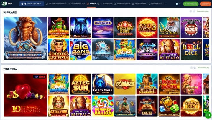20Bet Casino 7
