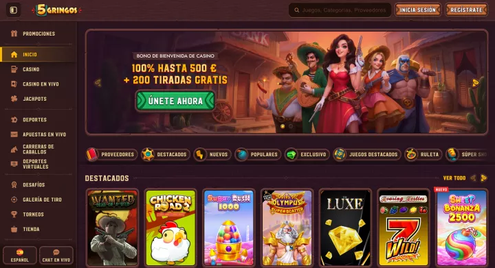 5Gringos Casino 1