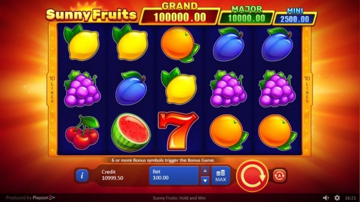 Sunny Fruits 1