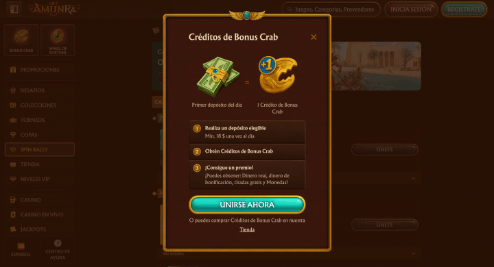 AmunRa Casino 15