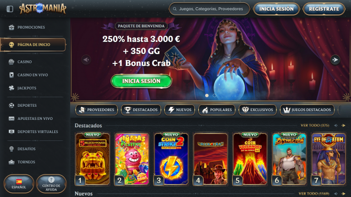 AstroMania Casino 1