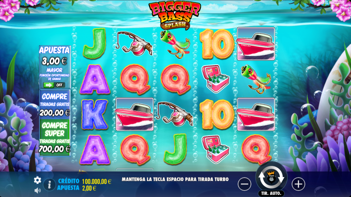 Bigger Bass Splash 1