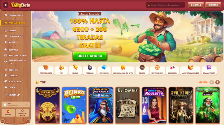 BillyBets Casino 1