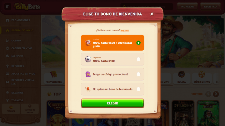 BillyBets Casino 10