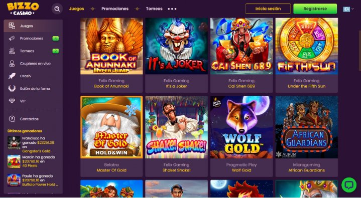 Bizzo Casino 3