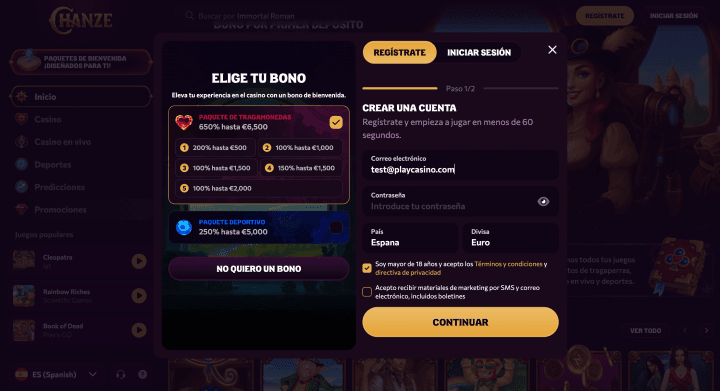 Chanze Casino 2