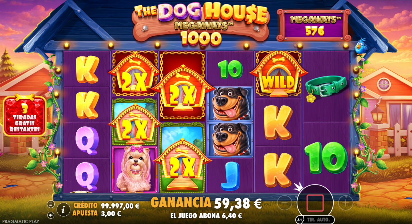 The Dog House Megaways 1000 15