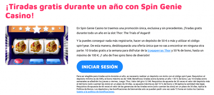 SpinGenie Casino 5