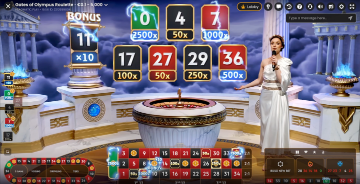 Gates of Olympus Roulette 4