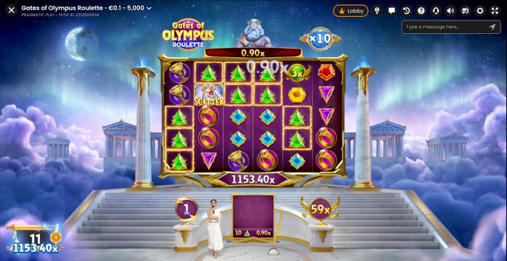 Gates of Olympus Roulette 5