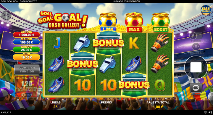Goal Goal Goal: Cash Collect 8