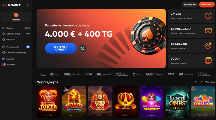 Gxbet Casino 1