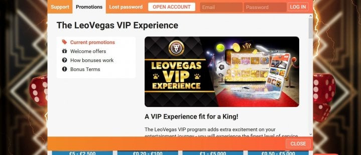 LeoVegas Casino 3