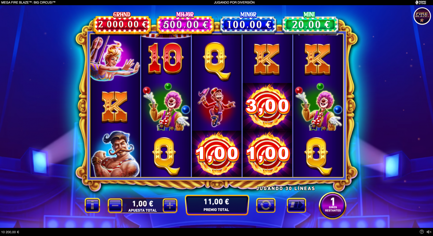 Mega Fire Blaze: Big Circus! 14