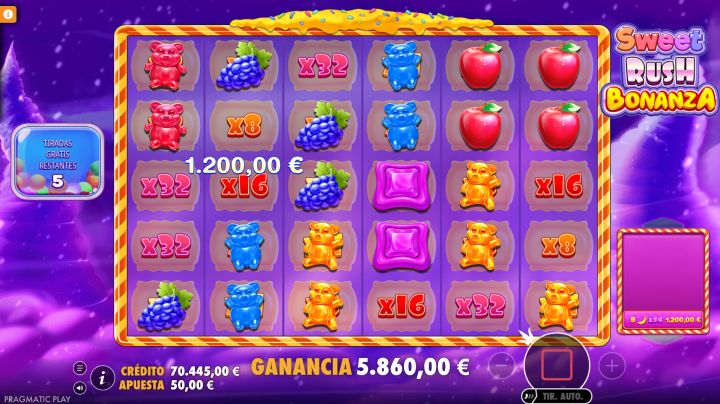 Sweet Rush Bonanza 5