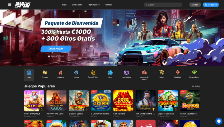 Need For Spin Casino 1