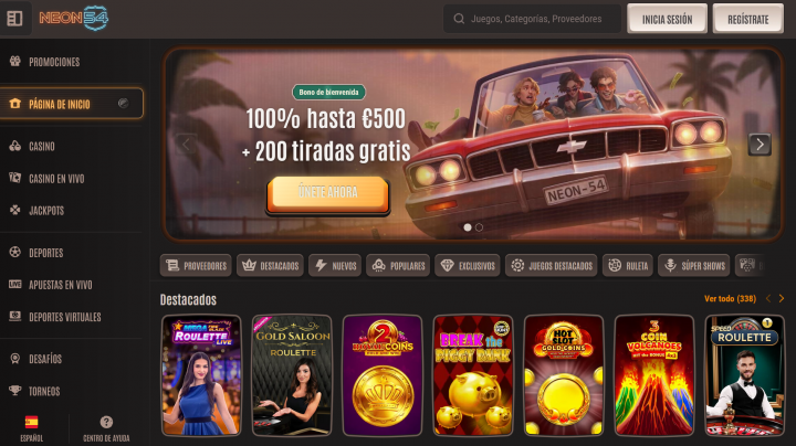 Neon54 Casino 1